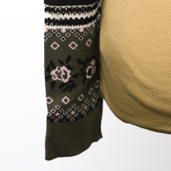 NWT FREE PEOPLE Mikah Layering Cuff Top SZ:L - Picture 7 of 11